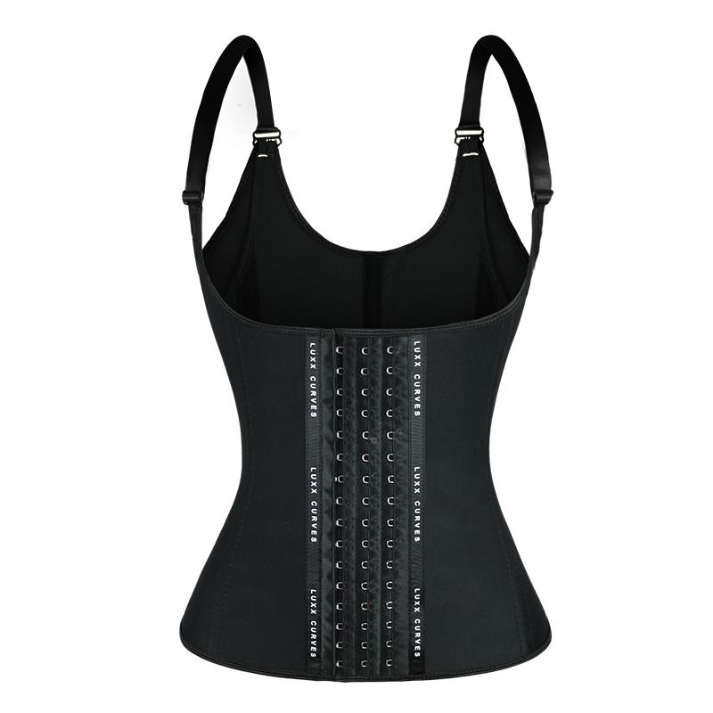 CORRECTING MY BACK POSTURE & GETTING SNATCHED!  LUXX CURVES WAIST TRAINER  TRY ON REVIEW 
