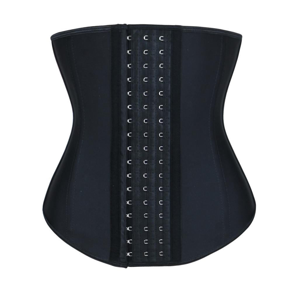 Black Latex Waist Trainer (LONG TORSO) – Bodied By HB